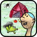 Camping – Wimmelbild für kleine Kinder
