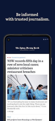The Sydney Morning Herald MOD screenshot 1