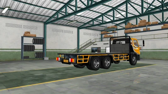 Truck Simulator Indonesia (MOD, Unlimited Fuel) screenshot 1