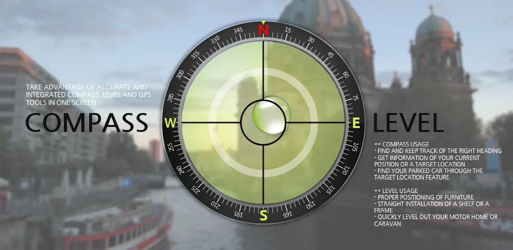 Compass Level & GPS screenshot 1