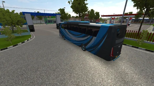 Bus Simulator Indonesia (MOD, Unlimited Fuel) screenshot 1