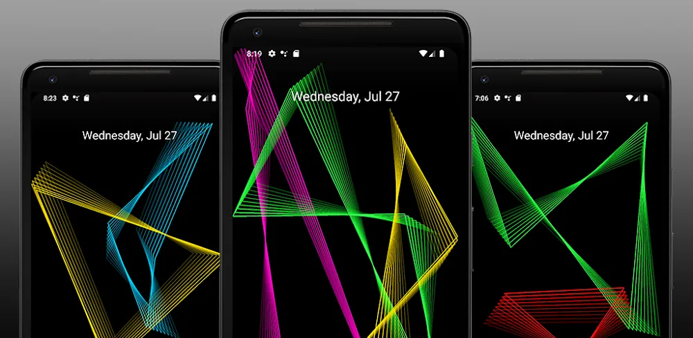 Mystify Live Wallpaper screenshot 1