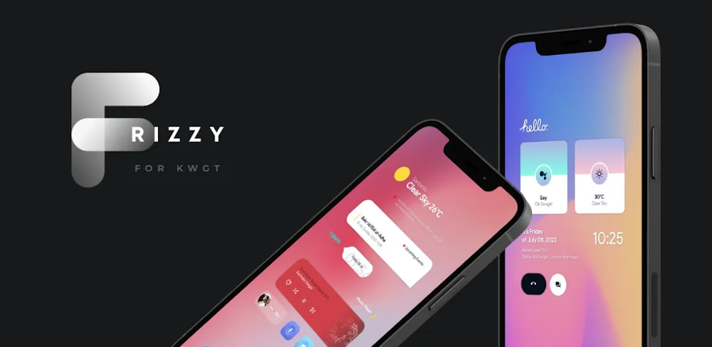 Frizzy KWGT screenshot 1
