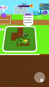 Dig Deep (MOD, Unlimited Coins/Gems) screenshot 1