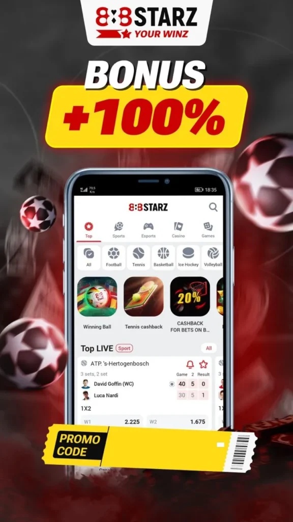 888Starz screenshot 1