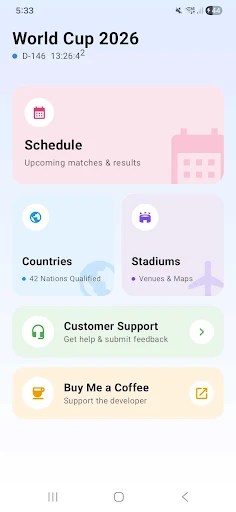 World Cup 2026 Hub screenshot 1