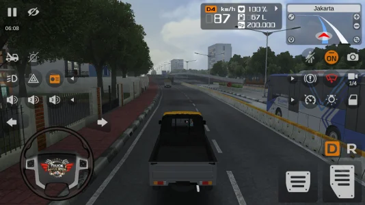 Truck Simulator Indonesia (MOD, Unlimited Fuel) screenshot 2