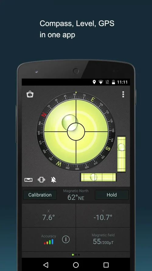 Compass Level & GPS screenshot 2