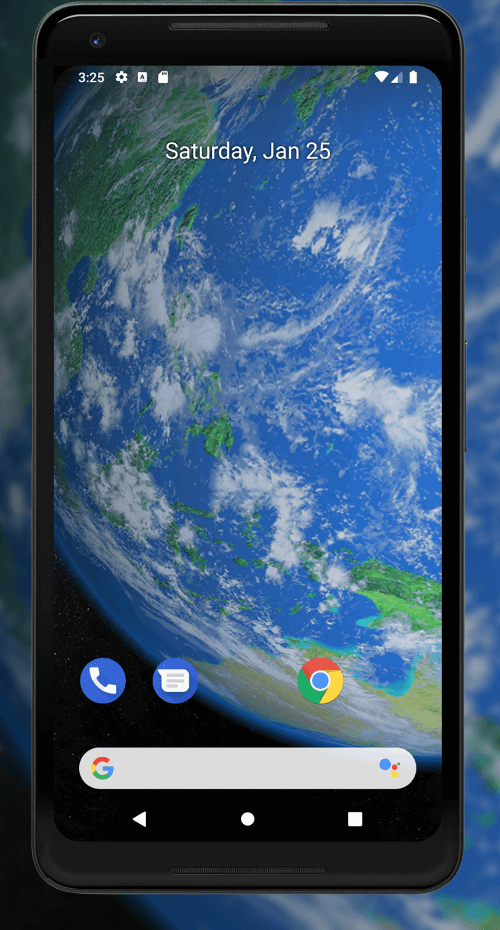 Planets 3D Live Wallpaper screenshot 2