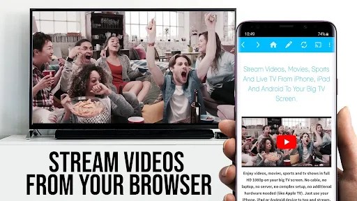 TV Cast for Android TV MOD screenshot 2