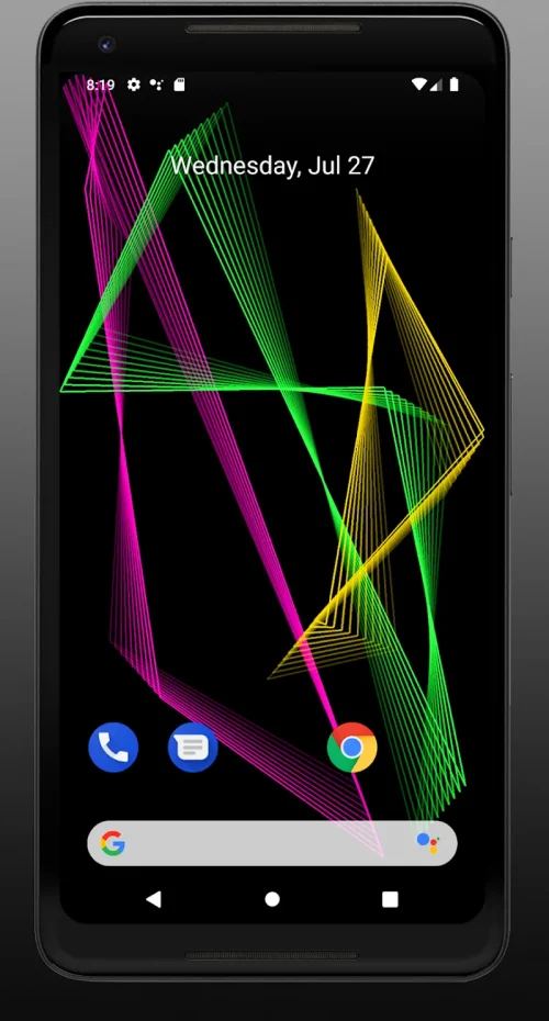 Mystify Live Wallpaper screenshot 2