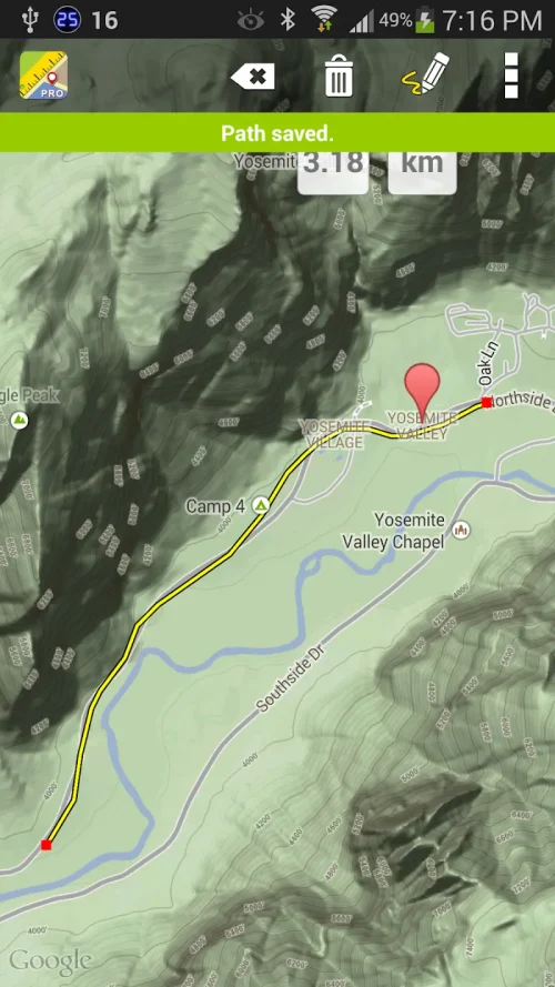 Maps Ruler Pro screenshot 2