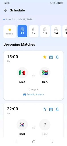 World Cup 2026 Hub screenshot 2