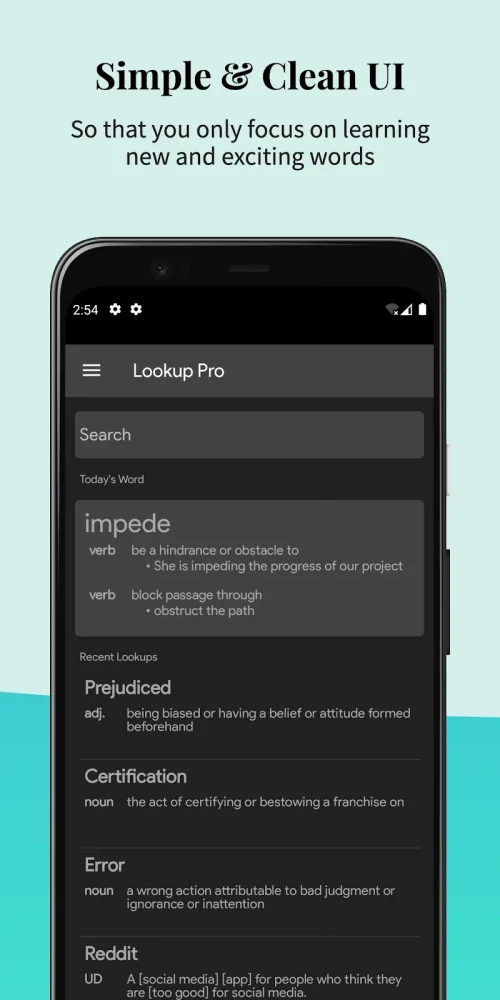 Look Up screenshot 2