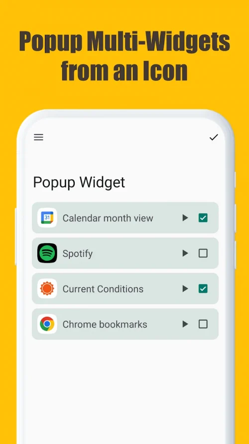 Popup Widget MOD screenshot 3