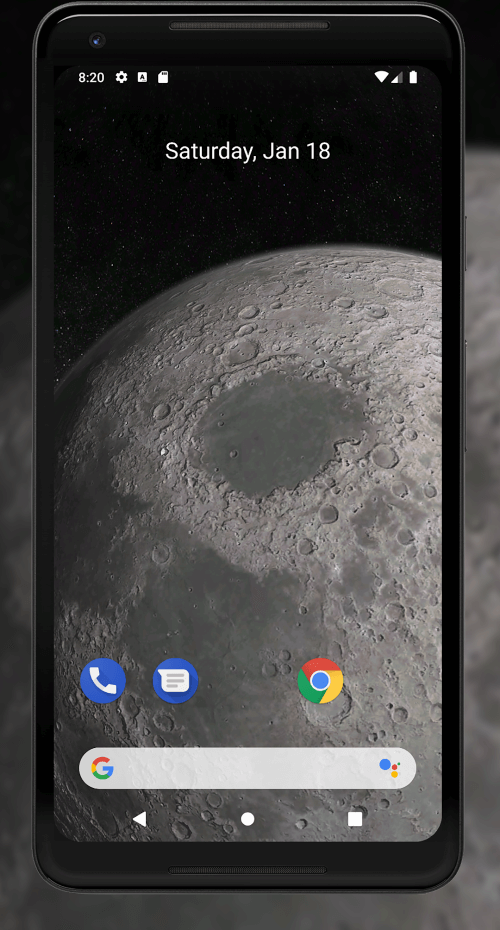 Planets 3D Live Wallpaper screenshot 3