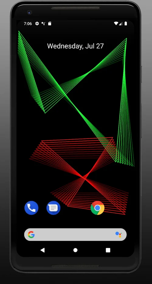 Mystify Live Wallpaper screenshot 3