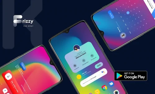 Frizzy KWGT screenshot 3