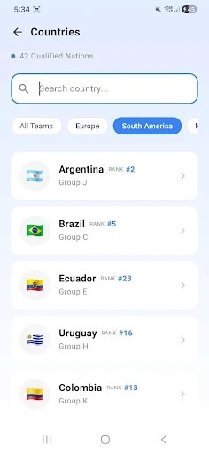 World Cup 2026 Hub screenshot 3