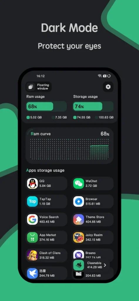 Powerful RAM Monitor Pro screenshot 3