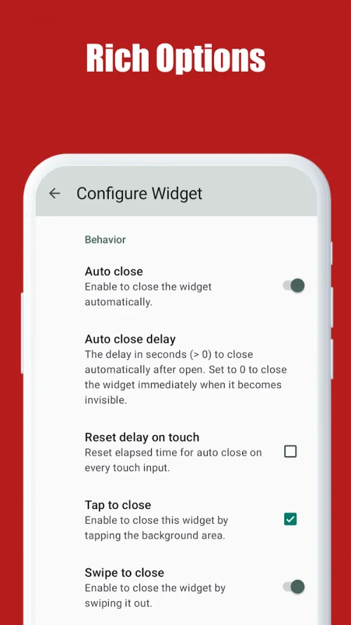 Popup Widget MOD screenshot 4