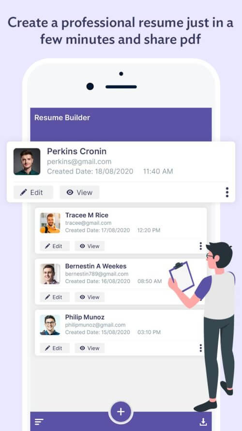 Professional Resume Builder screenshot 4