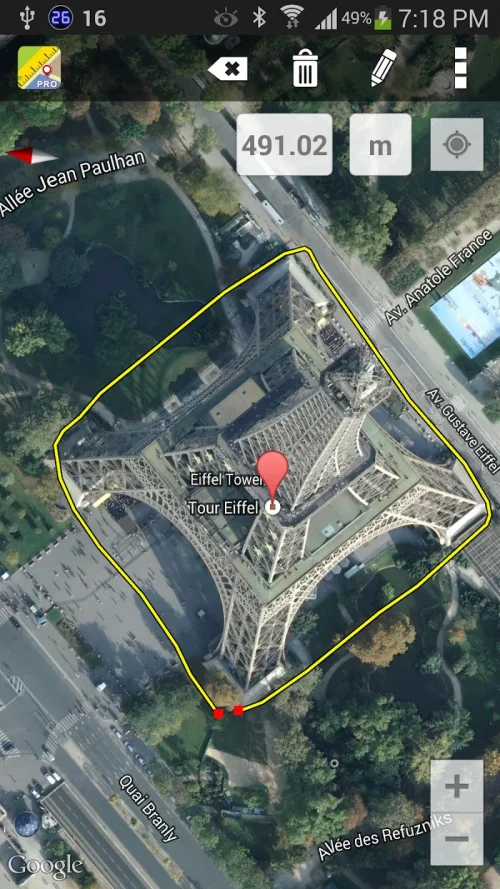 Maps Ruler Pro screenshot 4