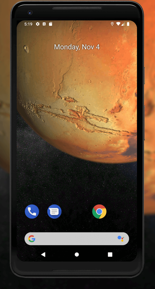 Planets 3D Live Wallpaper screenshot 4