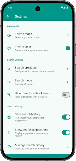 Torrent Search Engine MOD screenshot 5