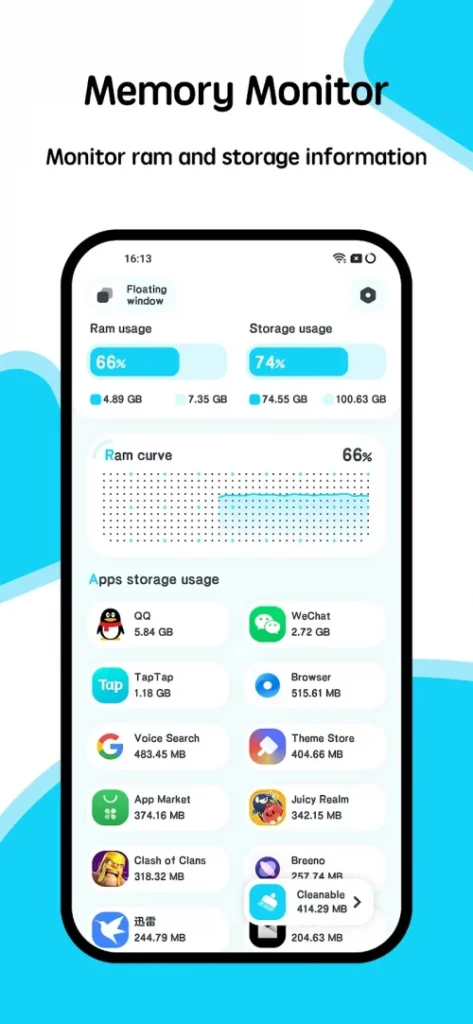 Powerful RAM Monitor Pro screenshot 5