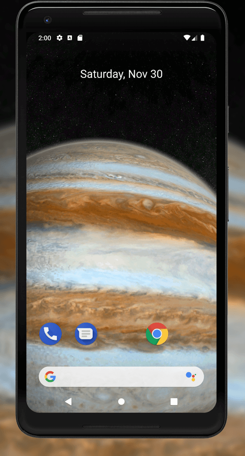 Planets 3D Live Wallpaper screenshot 5