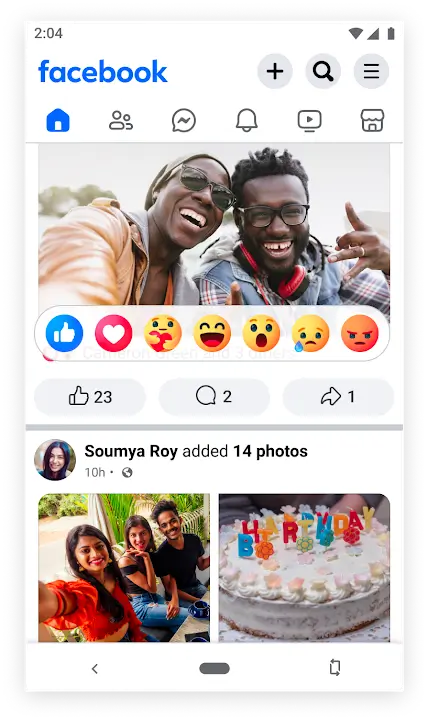 Facebook Lite screenshot 3