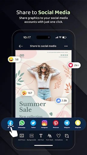 Poster Maker & Graphic Design MOD screenshot 6