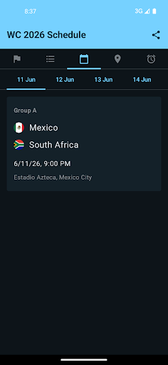 World Cup 2026 Schedule Live screenshot 6