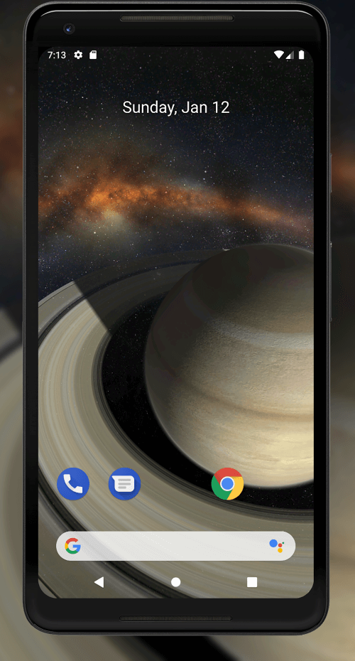 Planets 3D Live Wallpaper screenshot 6