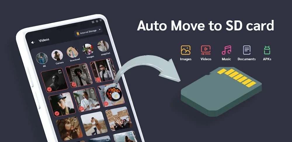 Auto Move To SD Card screenshot 1
