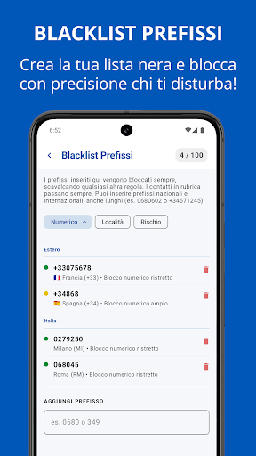 Blocco Chiamate Scudo Italia MOD screenshot 3