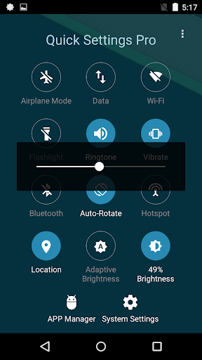 Super Quick Settings Pro MOD screenshot 3