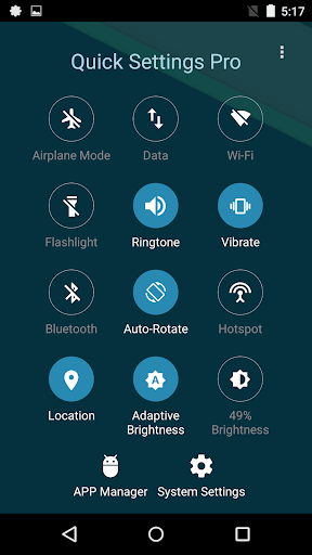 Super Quick Settings Pro MOD screenshot 4