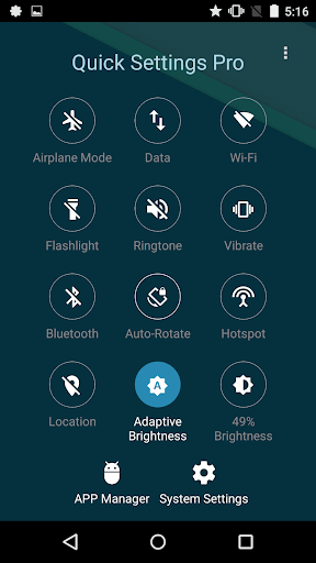 Super Quick Settings Pro MOD screenshot 5