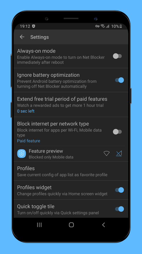 Net Blocker MOD screenshot 5